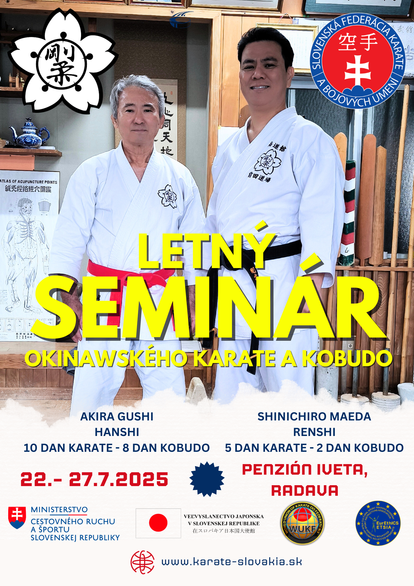 Letný seminár okinawského karate a kobudo
